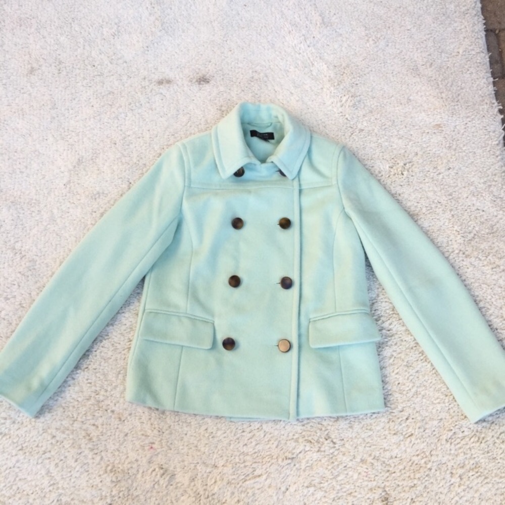 Halogen Short Double Breasted Coat - image 2